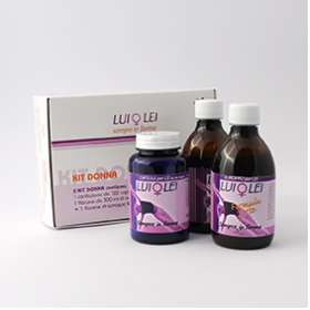 LUI o LEI kit DONNA (120 cps + 2x300 ml)