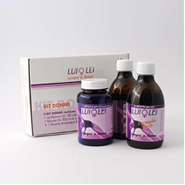 LUI o LEI kit DONNA (120 cps + 2x300 ml)