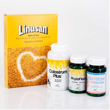 Gravidanza (DolceAttesa + Linusan 250g + Colostrum plus + PhytoFlora)