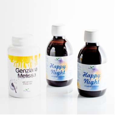 Rilassamento & sonno (Genziana Melissa + HappyNight 2x200ml)