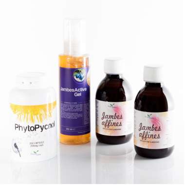 Tono Venoso & inestetismi cutanei (PhytoPycnol + JambesActive gel + JambesAffines 2x200ml)