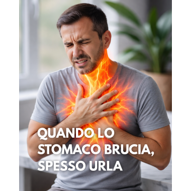 Quando lo stomaco brucia, spesso non è solo acidità